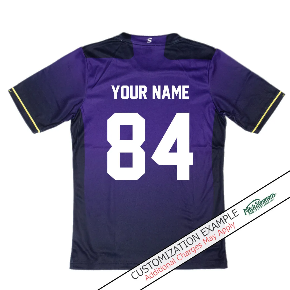 1 Melbourne Storm Men's Home Supporter Jersey NRL Rugby League by Burley Sekem