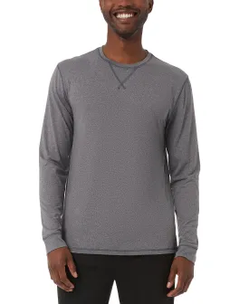 32 Degrees Men's Crew Neck Long Sleeve Pajama Shirt