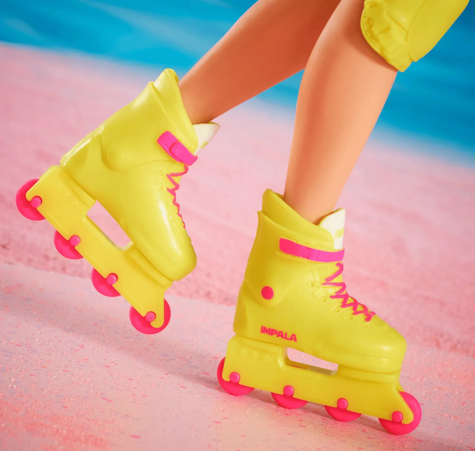 Barbie The Movie Barbie Doll In Roller Skating Outfit
