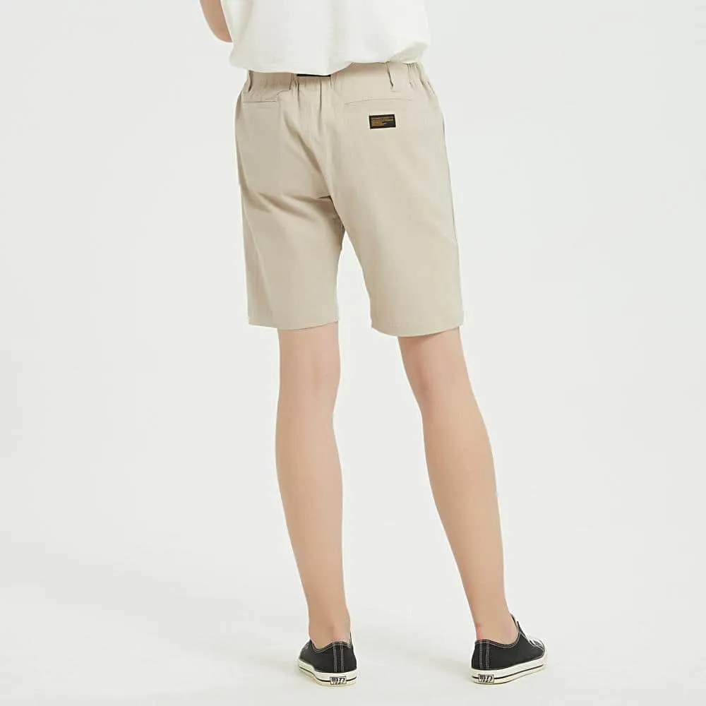 Boysnextdoor Cotton Linen Shorts Grey
