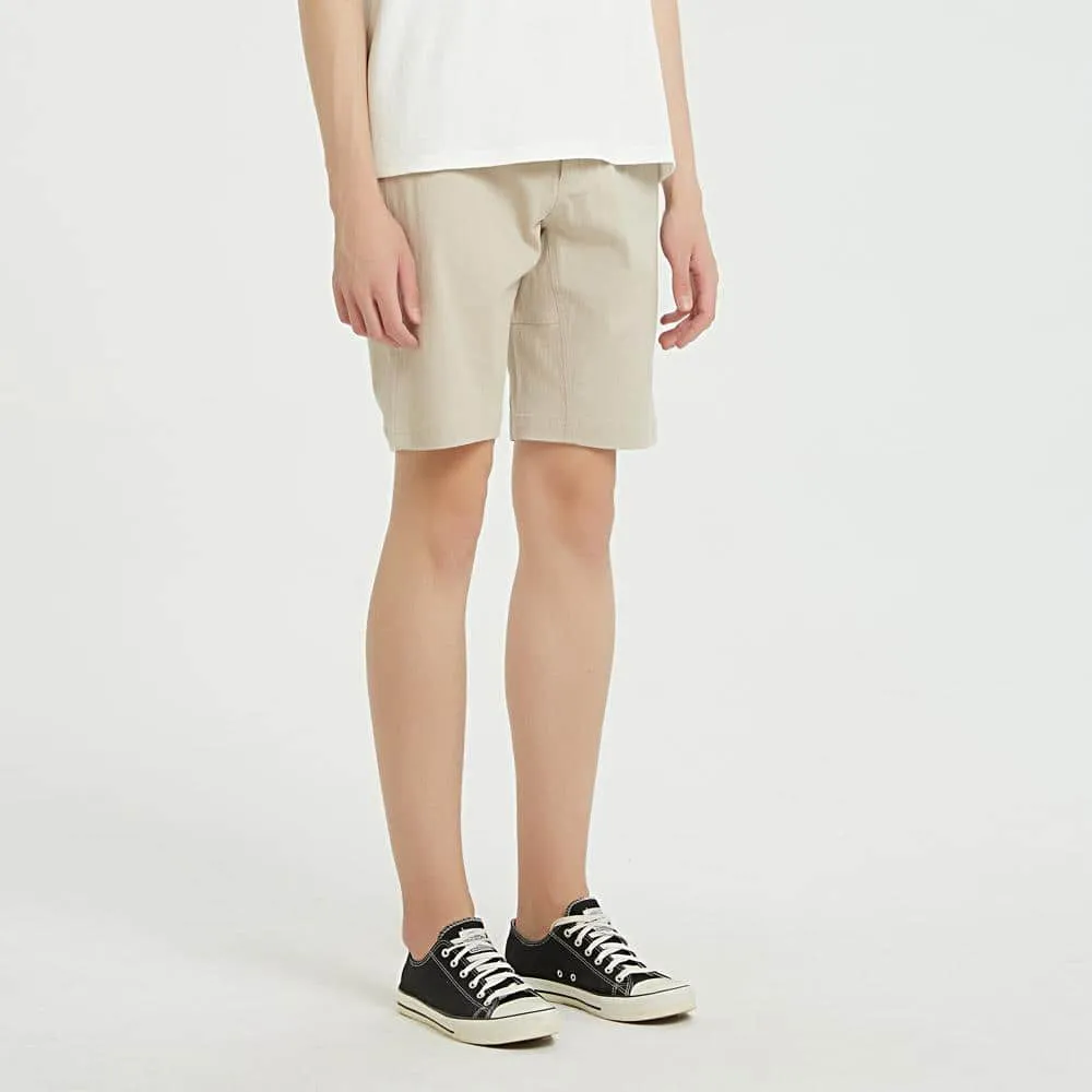 Boysnextdoor Cotton Linen Shorts Grey