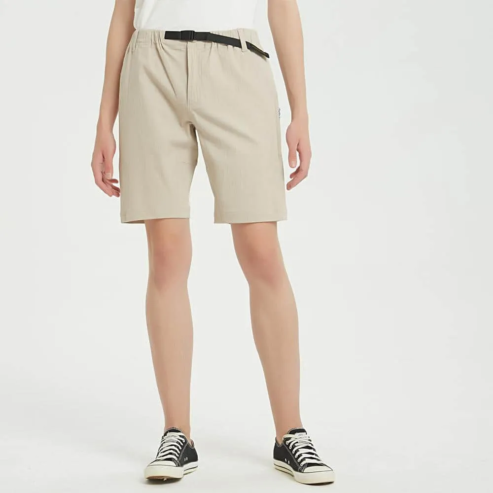Boysnextdoor Cotton Linen Shorts Grey