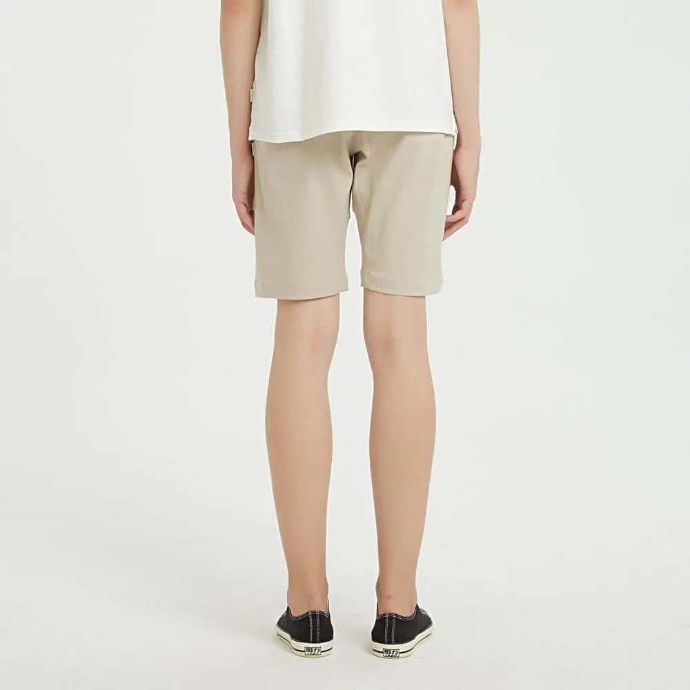Boysnextdoor Cotton Linen Shorts Grey