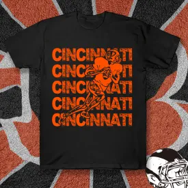 Cincinnati Bengals Football Team Player Vintage Comfort Color Unisex Tshirt Tee Football Gameday Hoodie sweatshirt