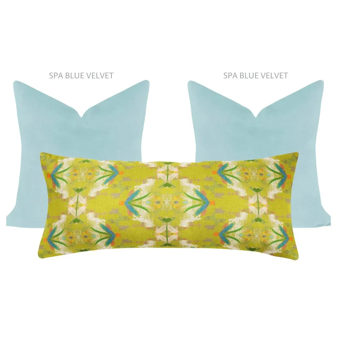 English Garden Citron 14x36 Pillow