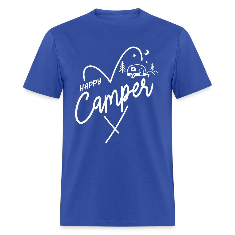Happy Camper T-Shirt (Love Camping in Nature)