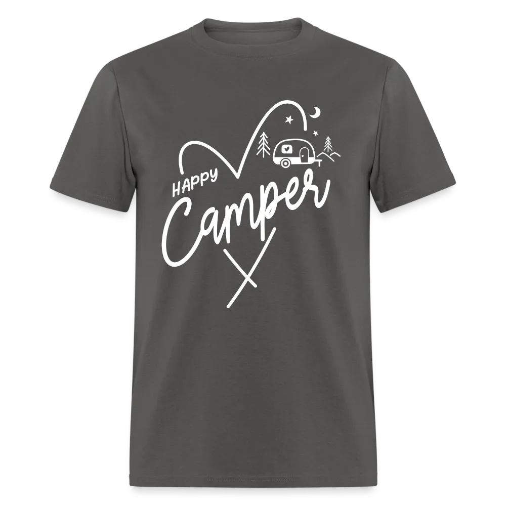 Happy Camper T-Shirt (Love Camping in Nature)