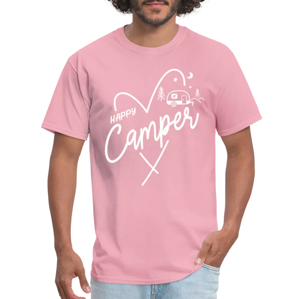 Happy Camper T-Shirt (Love Camping in Nature)