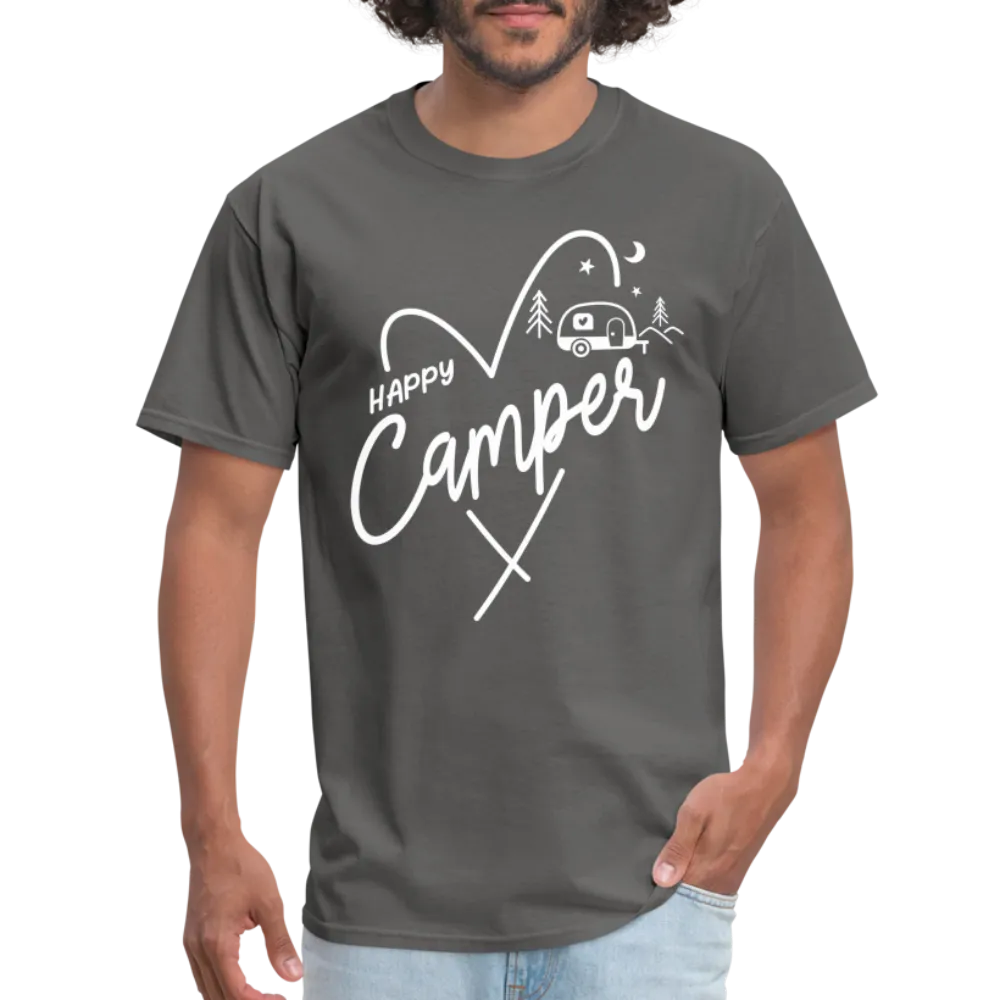 Happy Camper T-Shirt (Love Camping in Nature)