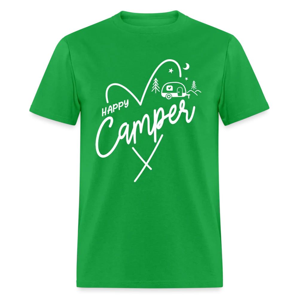 Happy Camper T-Shirt (Love Camping in Nature)