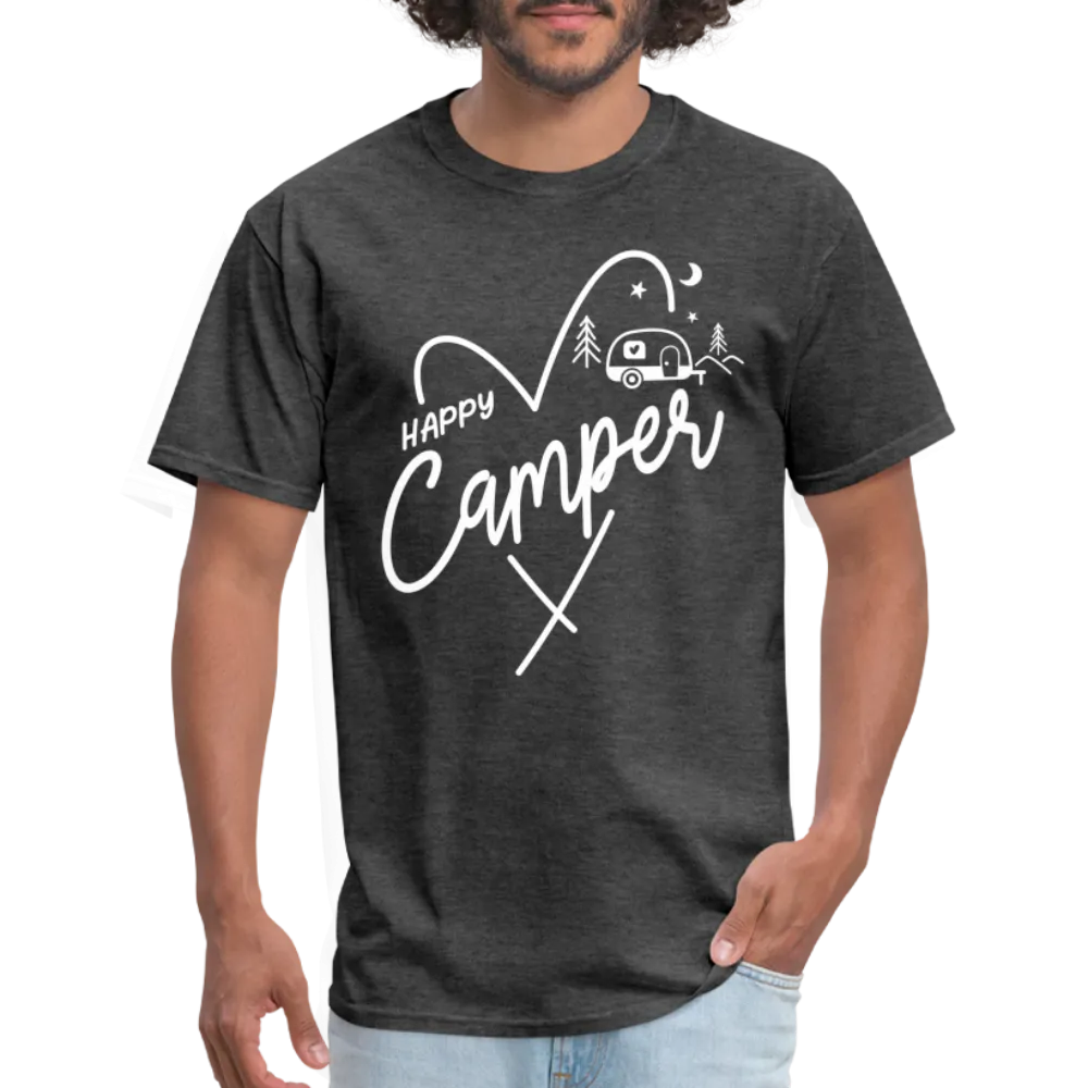 Happy Camper T-Shirt (Love Camping in Nature)