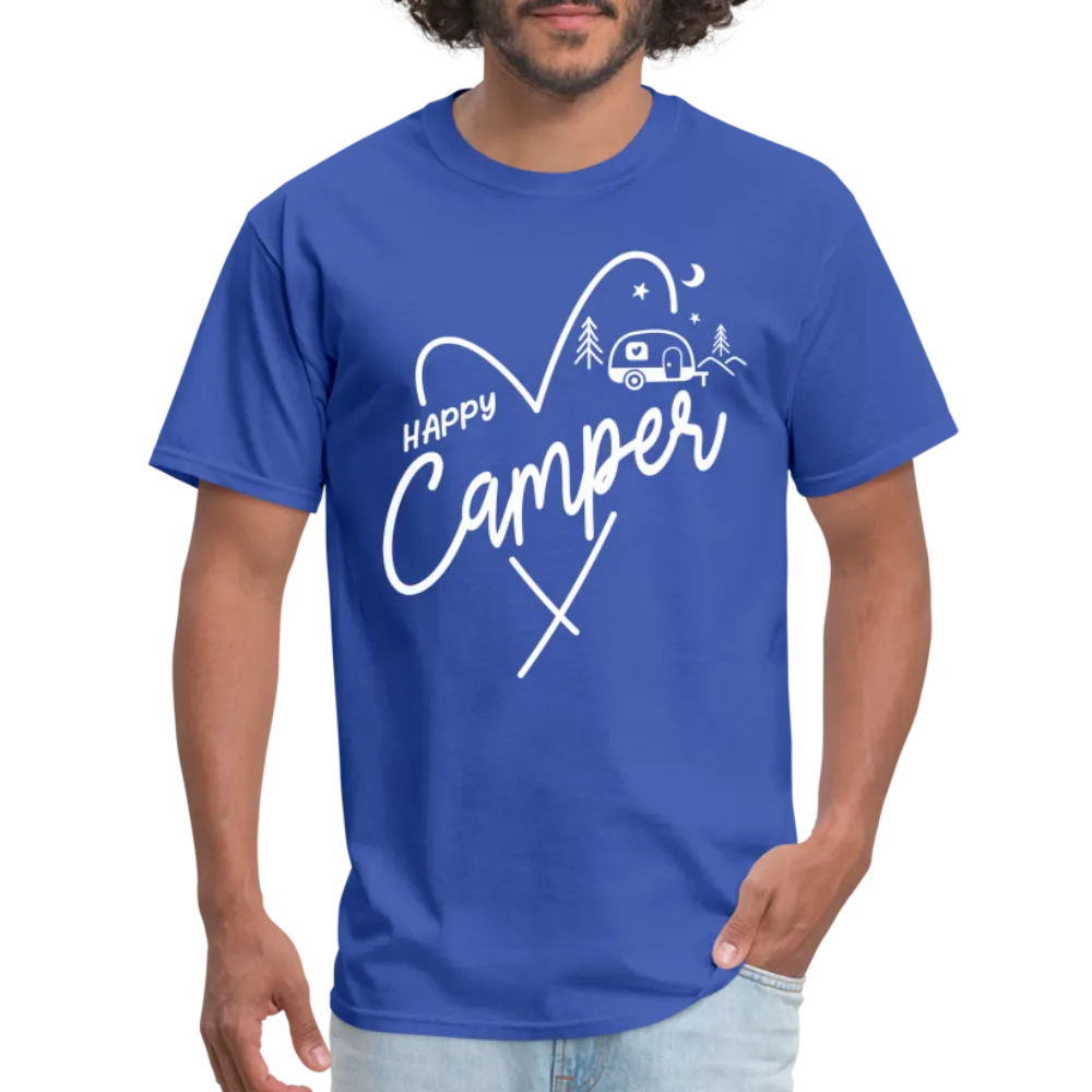 Happy Camper T-Shirt (Love Camping in Nature)