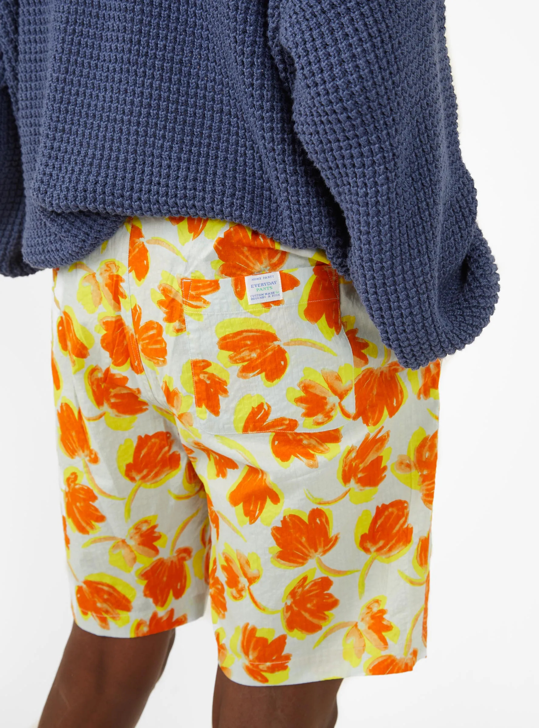 Home Party Shorts Orange