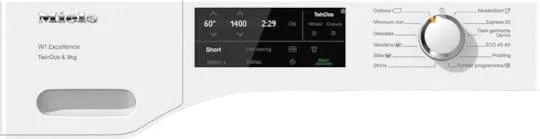 Miele W1 WEG665 TwinDos 9kg Washing Machine with 1400 rpm - White