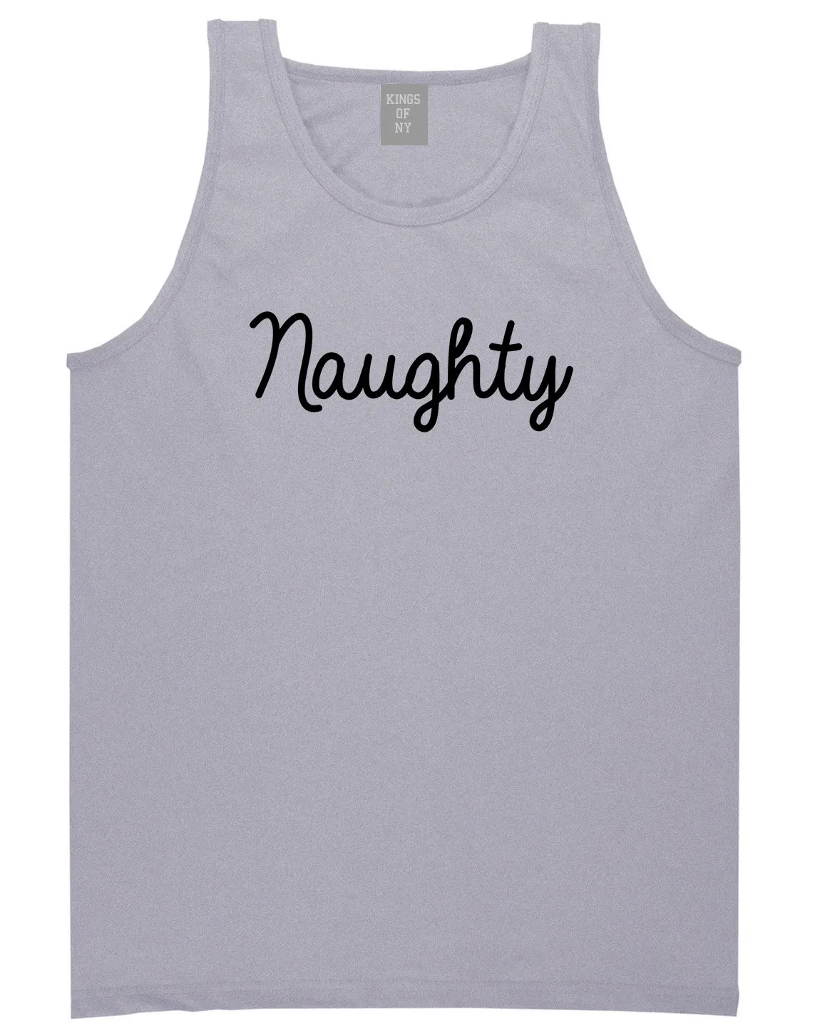 Naughty Script Bad Mens Tank Top Shirt