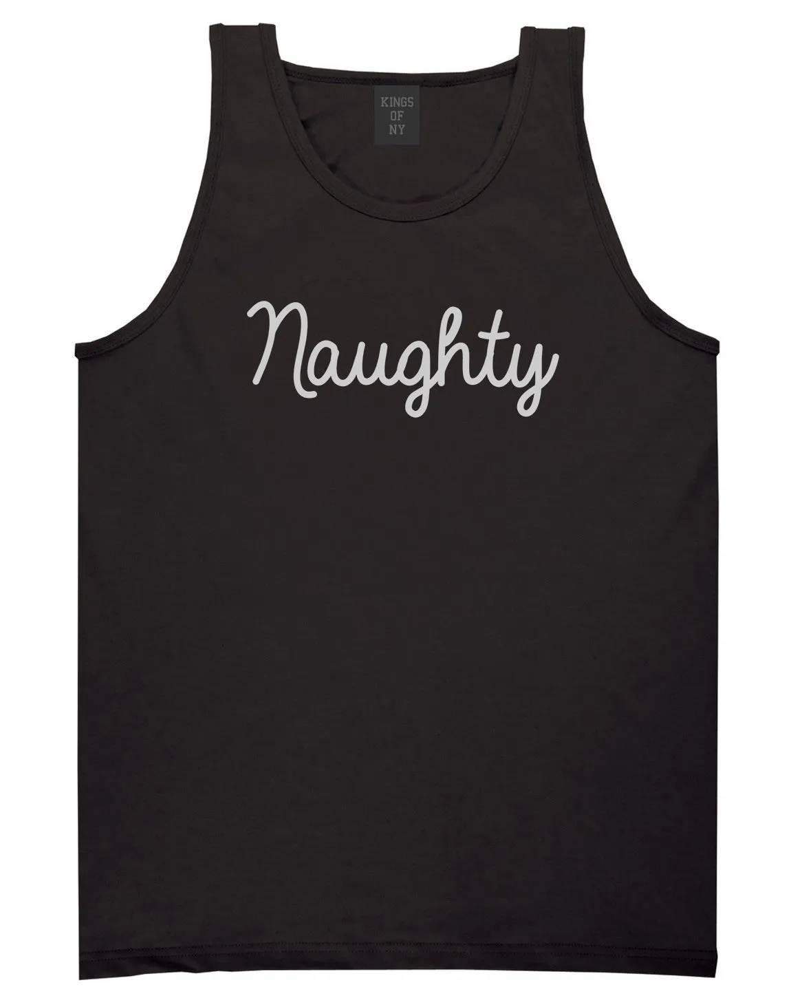 Naughty Script Bad Mens Tank Top Shirt