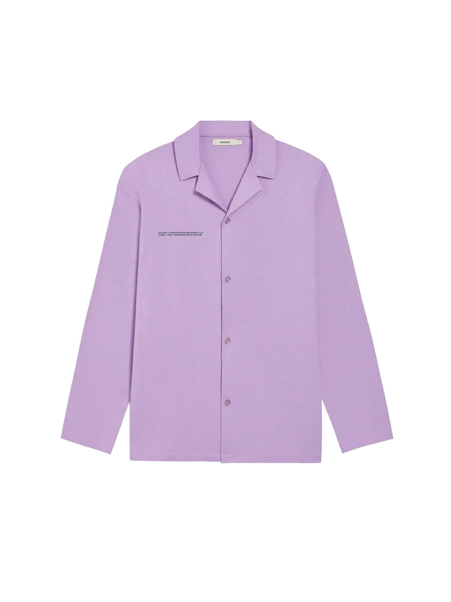 Organic Cotton Pajama Shirt—orchid purple