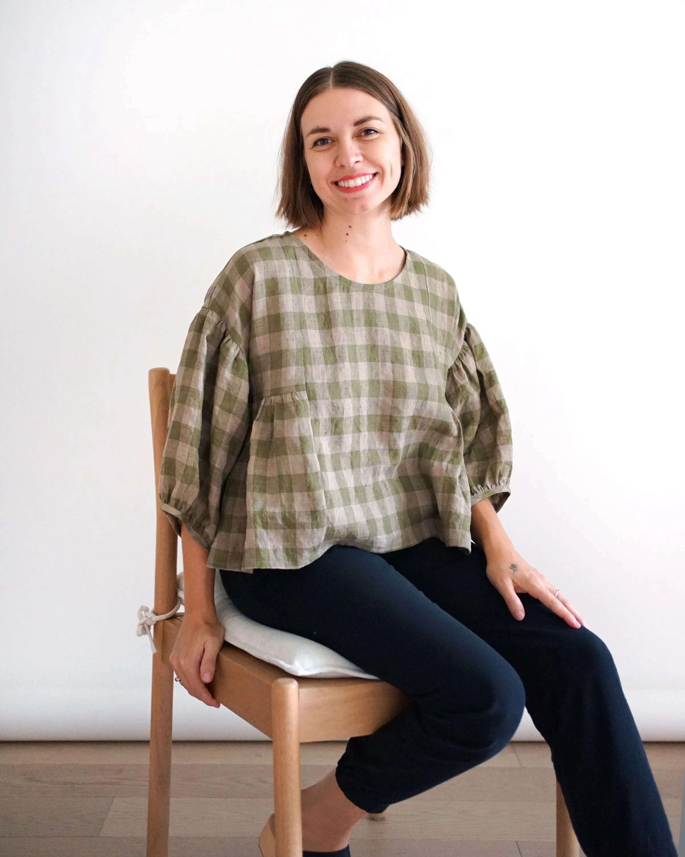 PDF Pattern - Collage Gather Top | Matchy Matchy Sewing Club