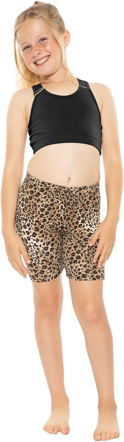 STRETCH IS COMFORT Girl's Cotton Biker Shorts and Cartwheel Shorts | Two Lengths to Choose from | Size 4-14