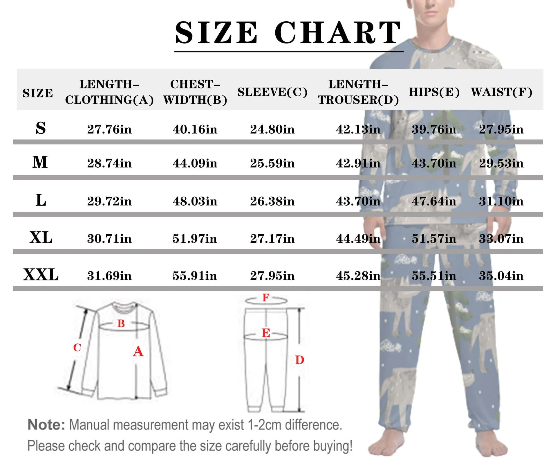Summer Sleepwear Custom Face Plant Flowers Men's Pajamas Personalized Photo Loungewear for Men