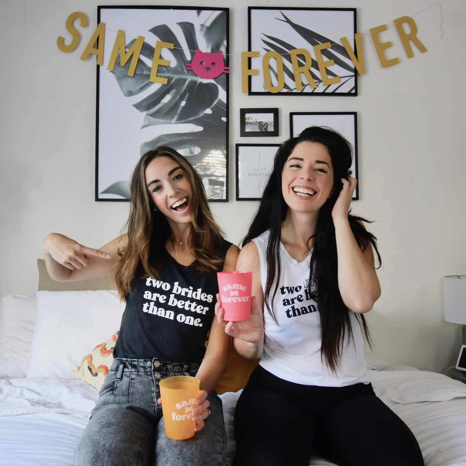 Two Brides Are Better Than One Tanks