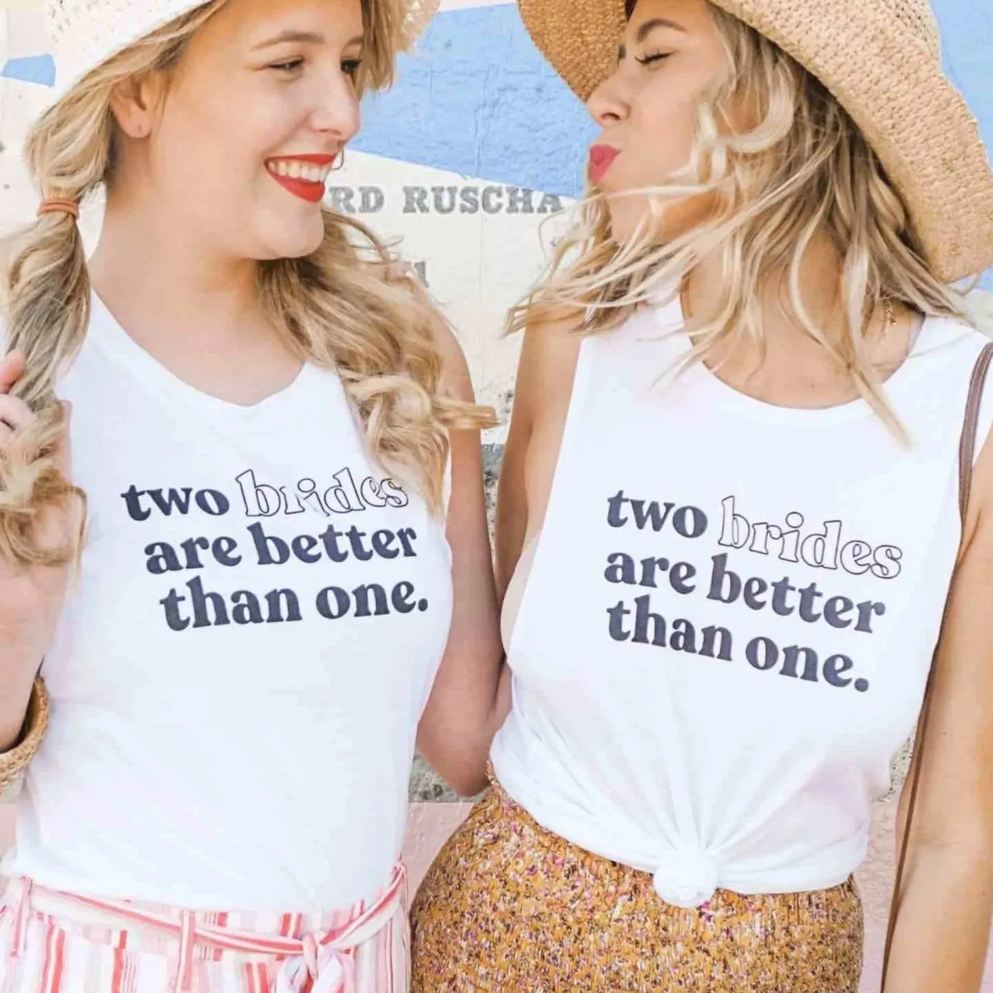 Two Brides Are Better Than One Tanks