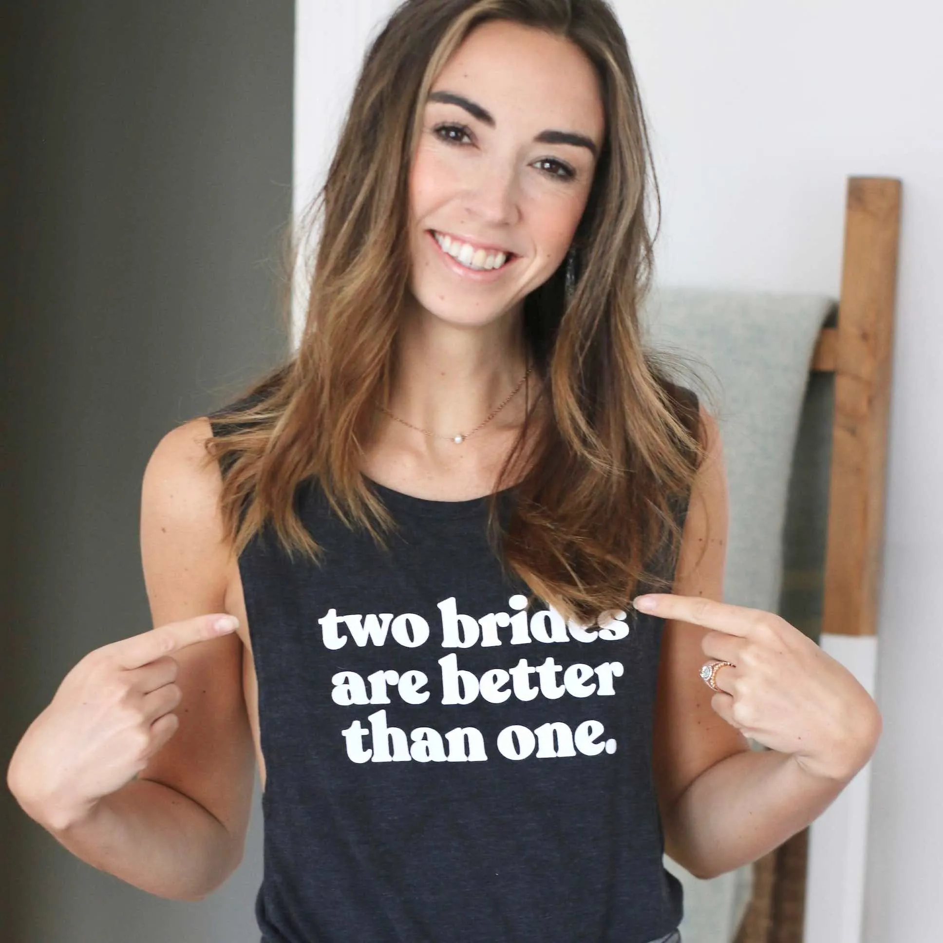 Two Brides Are Better Than One Tanks
