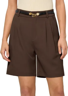 Willit Women's Shorts Wide Leg Dress Casual Work Summer Pleated Shorts High Waisted with Pockets 7" 10"