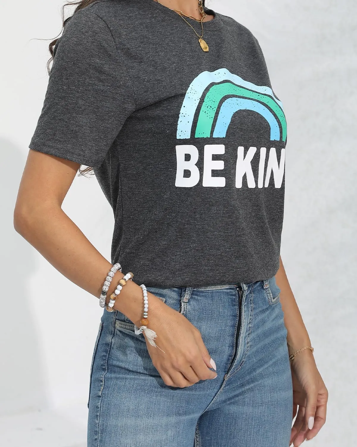 Womens T Shirts Short Sleeve Tees Sunflower Vacation Graphic Loose Summer Tops