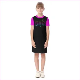 Young Diva Girls Short Sleeve Dress